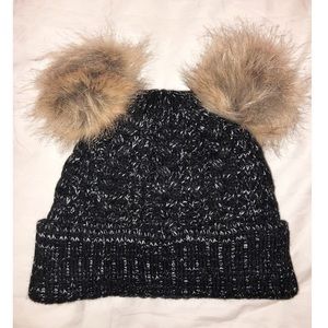 Double Pom Beanie